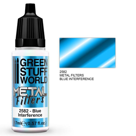 Green Stuff  World Metal Filter Blue Interference GSW2582 - Fusion Scale Hobbies