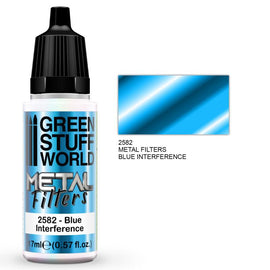 Green Stuff  World Metal Filter Turquoise Interference GSW2584 - Fusion Scale Hobbies