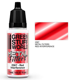 Green Stuff  World Metal Filter Red Interference GSW2587 - Fusion Scale Hobbies