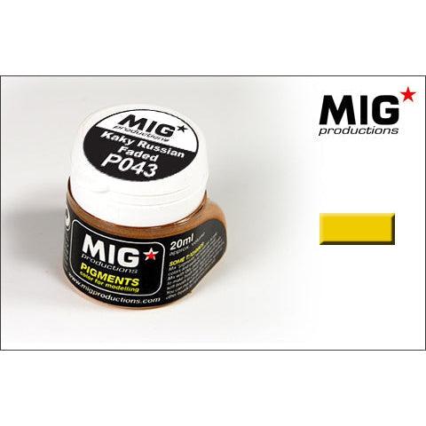 Mig Productions Weathering Pigment Russian Faded Khaki 20ml Bottl