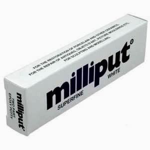 Milliput Putty Superfine White Epoxy Putty