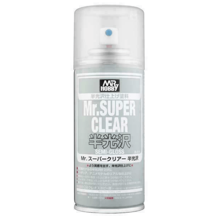 Mr Hobby Mr Super Clear Semi-Gloss Spray