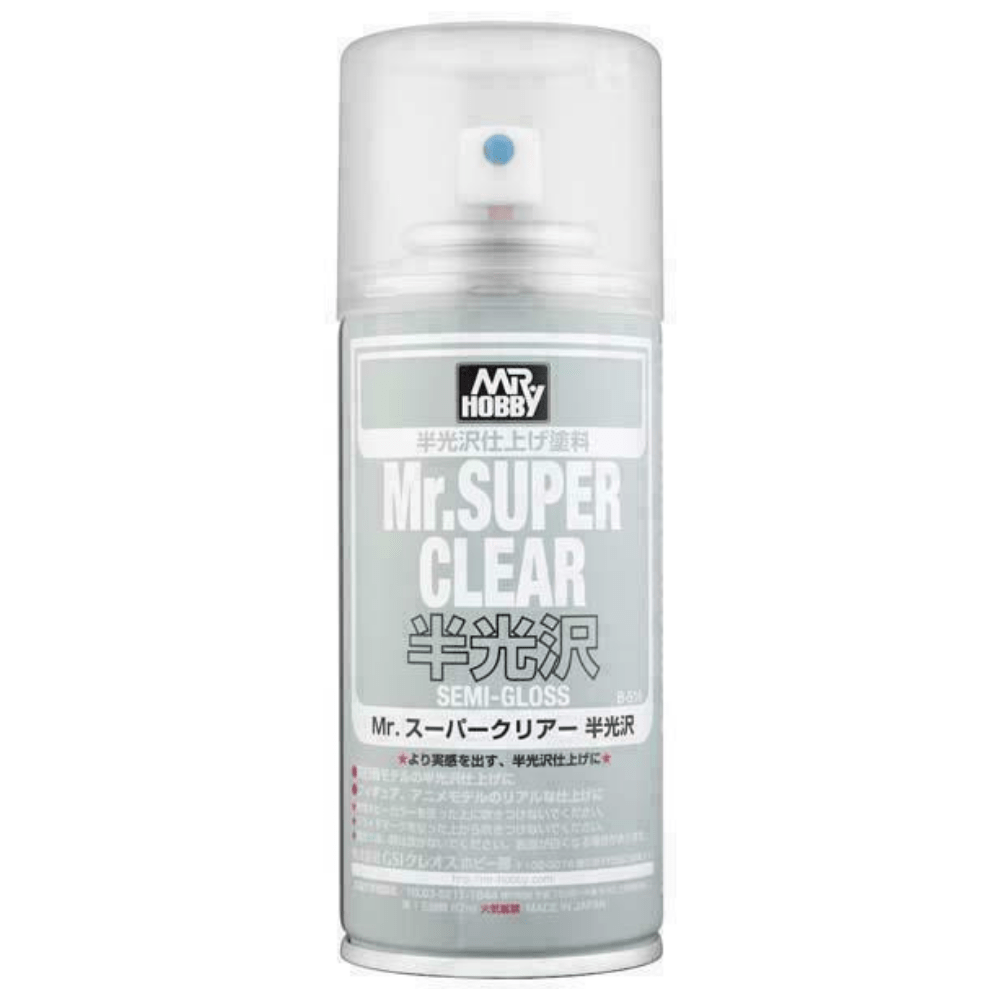 Mr Hobby Mr Super Clear Semi-Gloss Spray