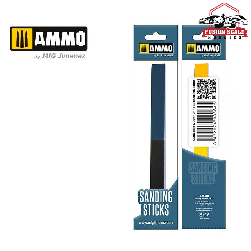 Ammo Mig Jimenez Multipurpose Sanding Stick AMIG8564 - Fusion Scale Hobbies
