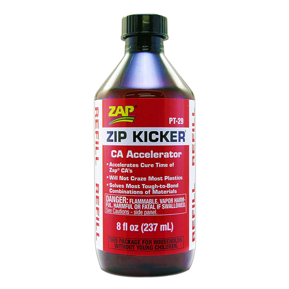 Zap Zip Kicker Refill 8oz Bottle