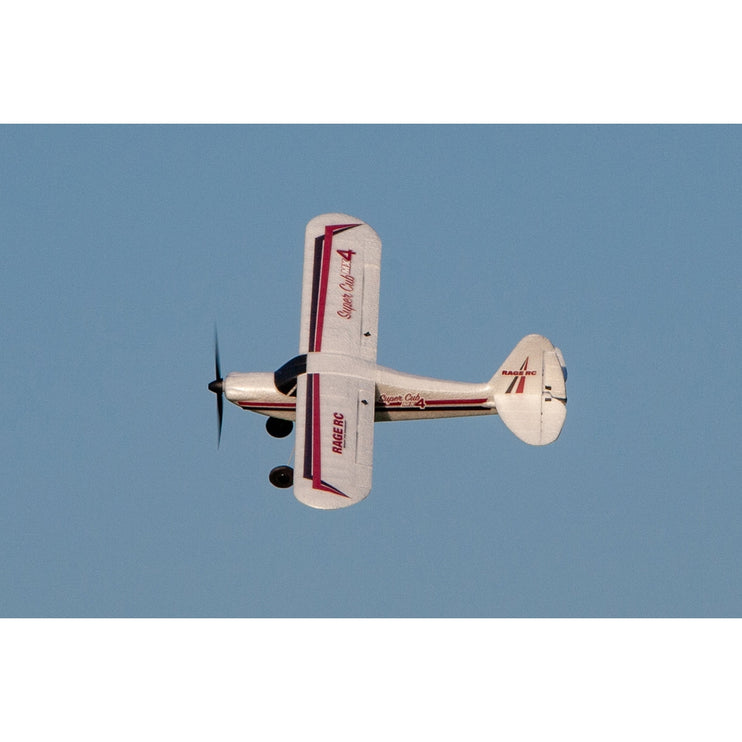 Rage RC Super Cub MX4 Micro EP 4-Channel RTF Airplane with PASS System