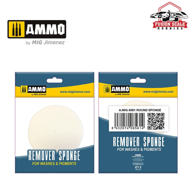 Ammo Mig Jimenez Round Sponge AMIG8561 - Fusion Scale Hobbies