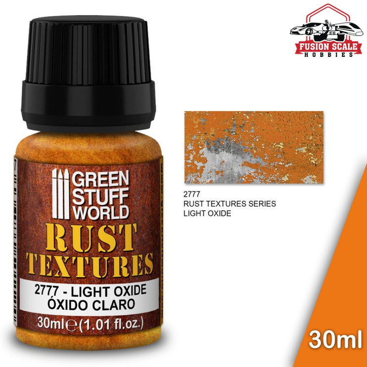 Green Stuff World Light Oxide Rust Texture 30ml GSW2777 - Fusion Scale Hobbies