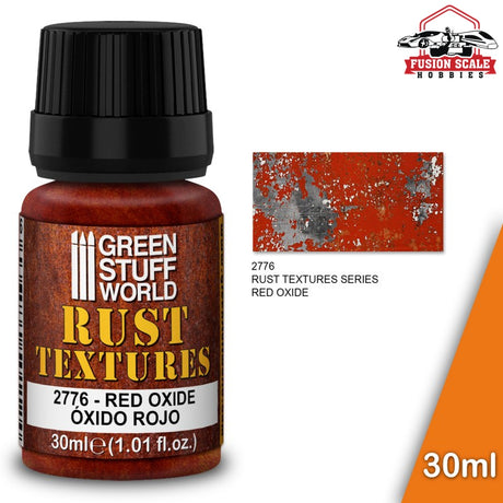 Green Stuff World Red Oxide Rust Texture 30ml GSW2776 - Fusion Scale Hobbies