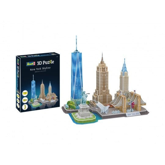 Revell New York, USA Skyline 3D Foam Puzzle (123pcs)