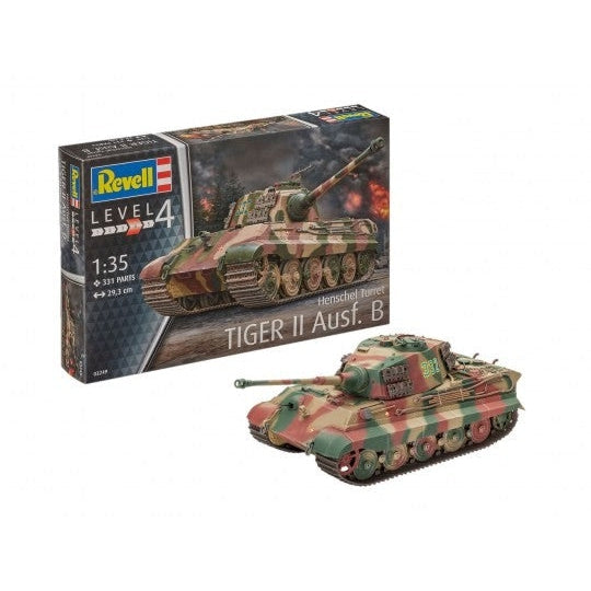 Revell 1/35 Tiger II Ausf B Tank w/Henschel Turret