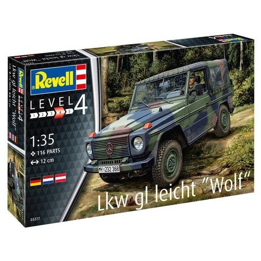 Revell 1/35 LKW gl Wolf 4x4 Military Truck