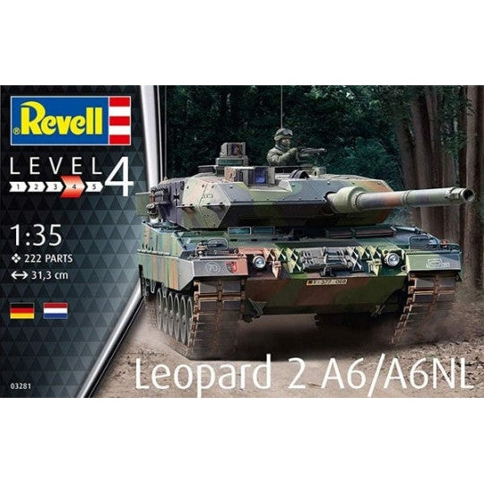 Revell 1/35 Leopard 2A6/A6NL Tank