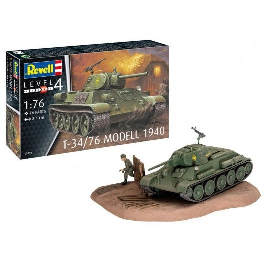 Revell 1/76 T34/76 Model 1940 Medium Tank