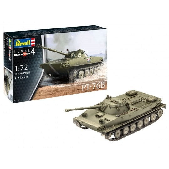 Revell 1/72 PT76B Amphibious Tank