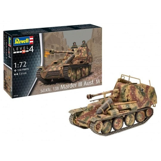 Revell 1/72 SdKfz 138 Marder III Ausf M Tank