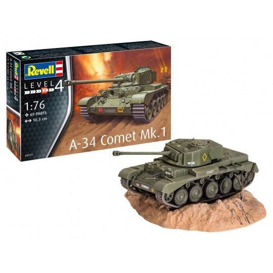 Revell 1/76 A34 Comet Mk I British Tank