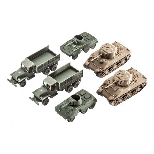 Revell 1/144 WWII US Army Vehicles (6 different)