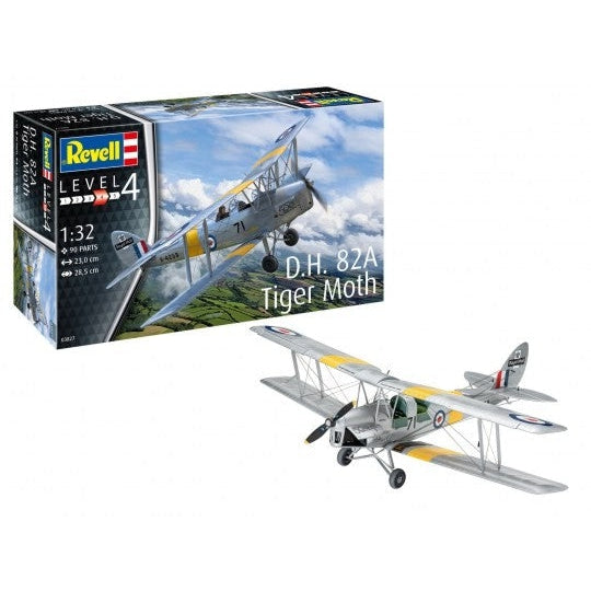 Revell 1/32 DH82A Tiger Moth BiPlane