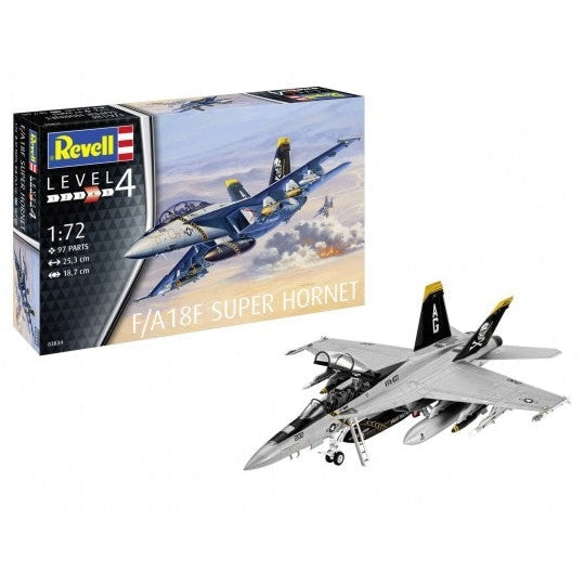 Revell 1/72 F/A18F Super Hornet Fighter