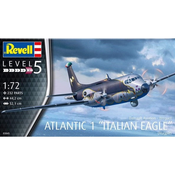 Revell 1/72 Breguet Atlantic 1 Italian Eagle Recon Aircraft