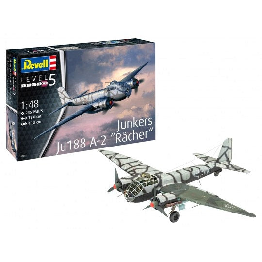 Revell 1/48 Junkers Ju188A2 Racher Aircraft