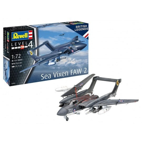 Revell 1/72 Sea Vixen FAW2 Fighter