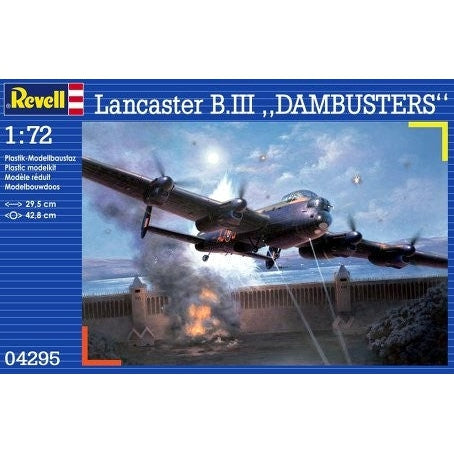 Revell 1/72 Lancaster BIII Dambusters Heavy Bomber