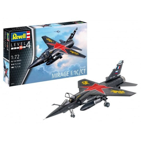 Revell 1/72 Mirage F1C/CT Interceptor Fighter