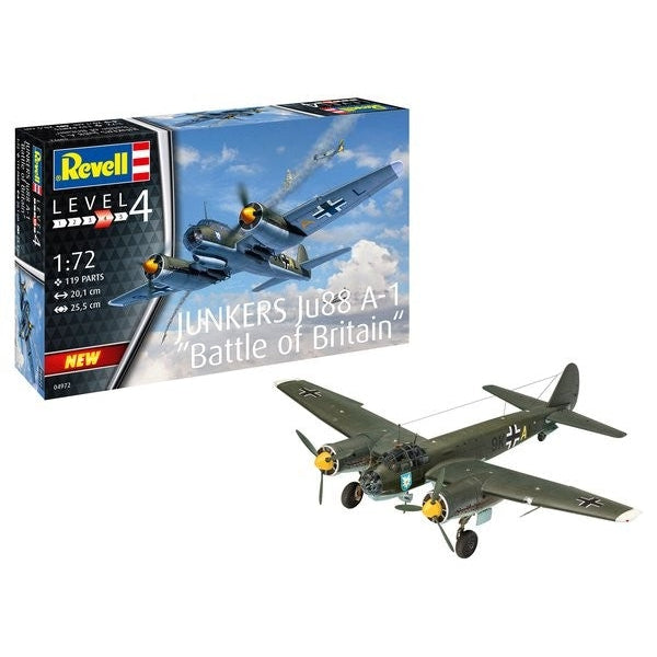 Revell 1/72 Junkers Ju88A1 Bomber Battle of Britain