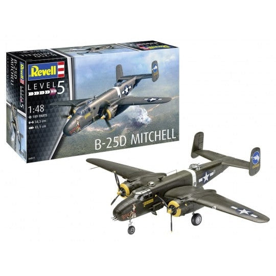 Revell 1/48 B25D Mitchell Bomber