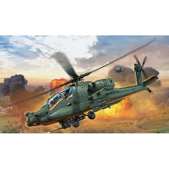 Revell 1/100 AH64A Apache US Army Combat Helicopter