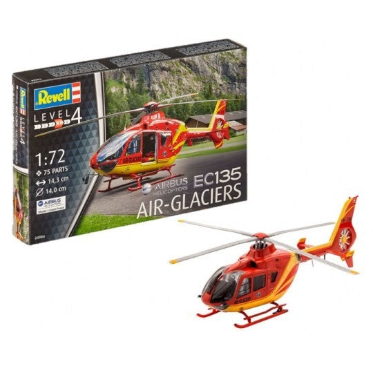 Revell 1/72 EC135 Air-Glaciers Helicopter