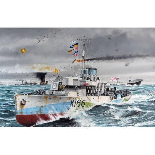 Revell 1/144 HMCS Snowberry Flower Class Corvette WWII Escort Warship