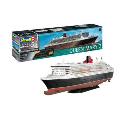 Revell 1/400 Queen Mary II Ocean Liner Platinum Limited Edition