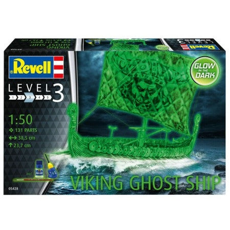 Revell 1/50 Viking Ghost Ship w/Glow-in-the-dark paint