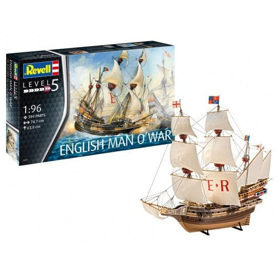 Revell 1/96 English Man O War Sailing Ship