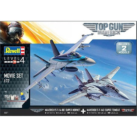 Revell Germany 1/72 Top Gun Movie Set