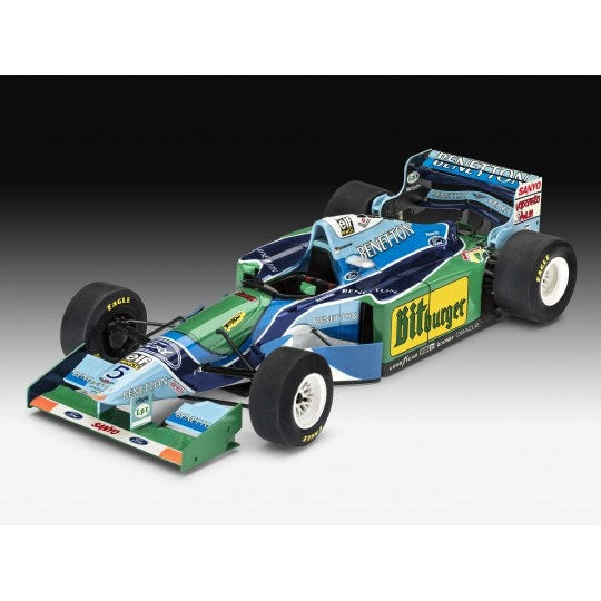 Revell 1/24 Benetton Ford B194 Formula 1 Race Car 25th Anniversary (includes poster) w/paint & glue