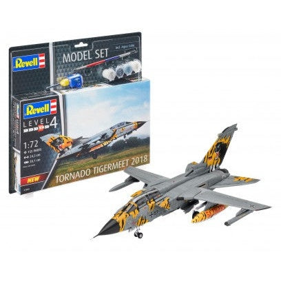 Revell 1/72 Tornado Tiger Meet 2018 Fighter w/paint & glue