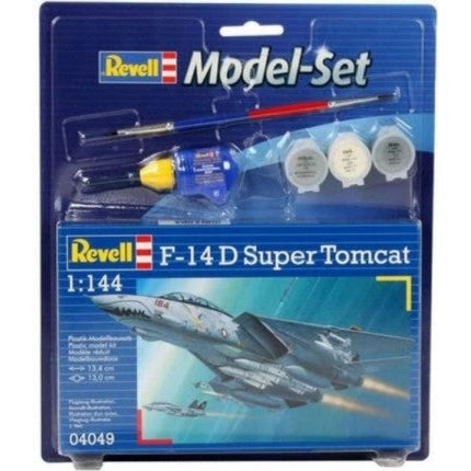 Revell 1/144 F14D Super Tomcat Fighter w/paint & glue