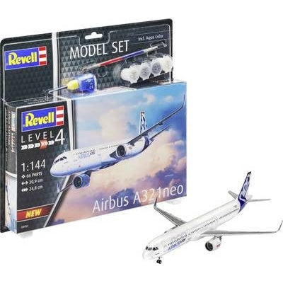 Revell 1/144 Airbus A321 Neo Airliner w/paint & glue