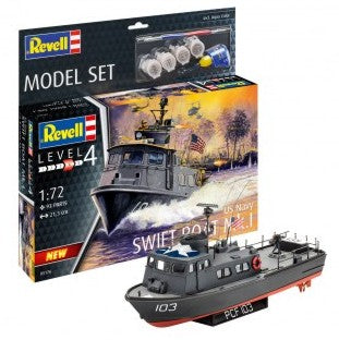 Revell 1/72 USN Mk I Swift Boat w/paint & glue