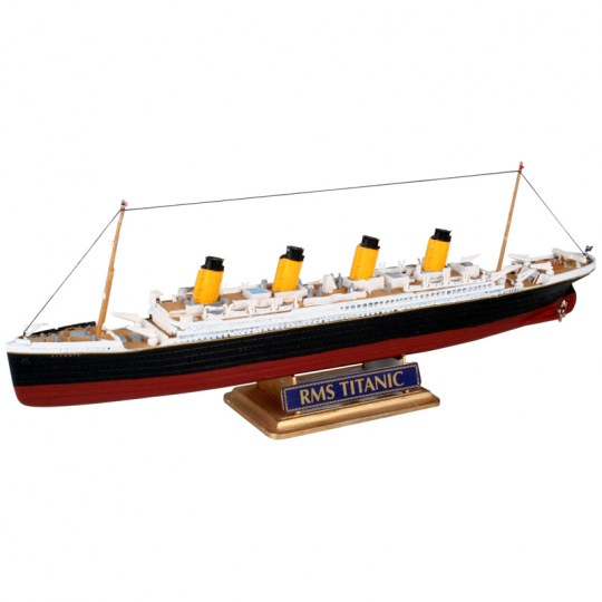 Revell 1/1200 RMS Titanic Ocean Liner w/paint & glue