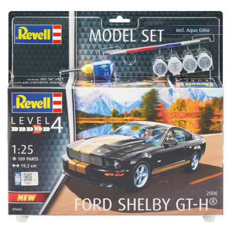 Revell 1/25 2006 Ford Shelby GT-H Car w/paint & glue