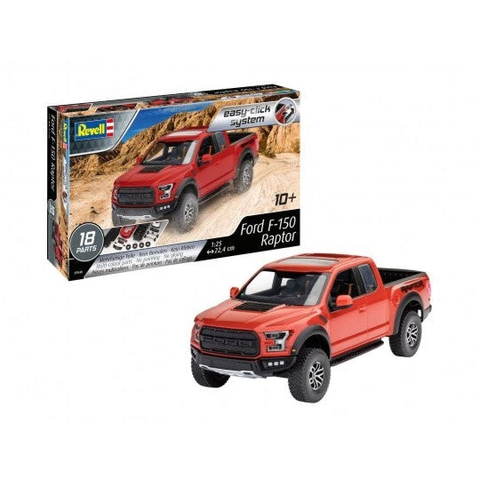 Revell 1/25 Ford F150 Raptor Pickup Truck (Snap)