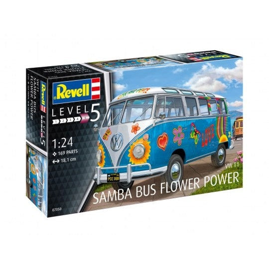 Revell 1/24 VW T1 Samba Flower Power Bus