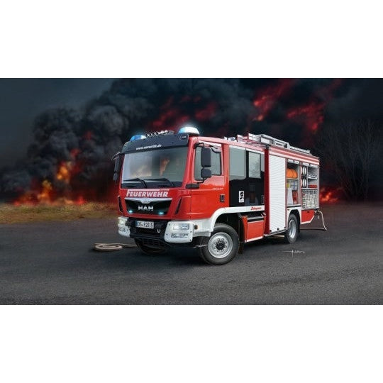 Revell 1/24 MAN TGM/Schlingmann HFL20 Varus 4x4 Fire Engine Truck