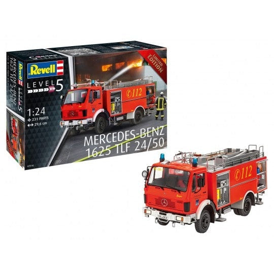 Revell 1/24 Mercedes Benz 1625 TLF 24/50 Fire Truck