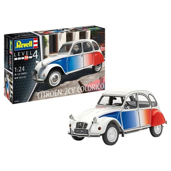 Revell 1/24 Citroen 2CV Cocorico Car